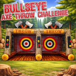 Bullseye Axe Throw Challenge