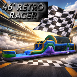 46' Retro Racer Obstacle Course
